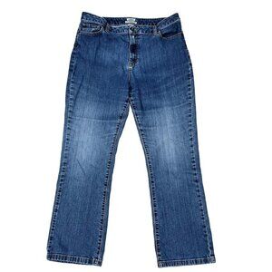 L.L. Bean Classic Fit Blue Jeans Size 16 (34x29)